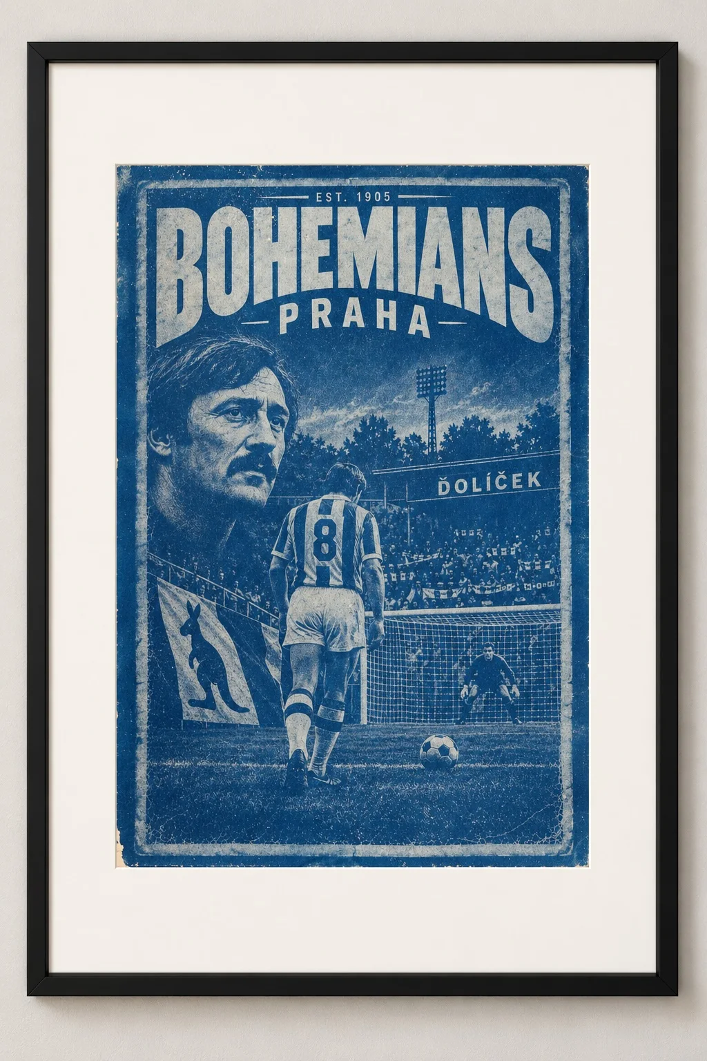 Bohemians Praha grafika #BlueprintBohemiansPraha05