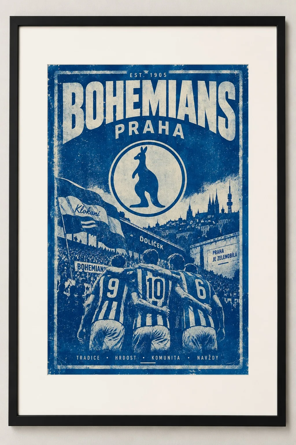 Bohemians Praha grafika #BlueprintBohemiansPraha06