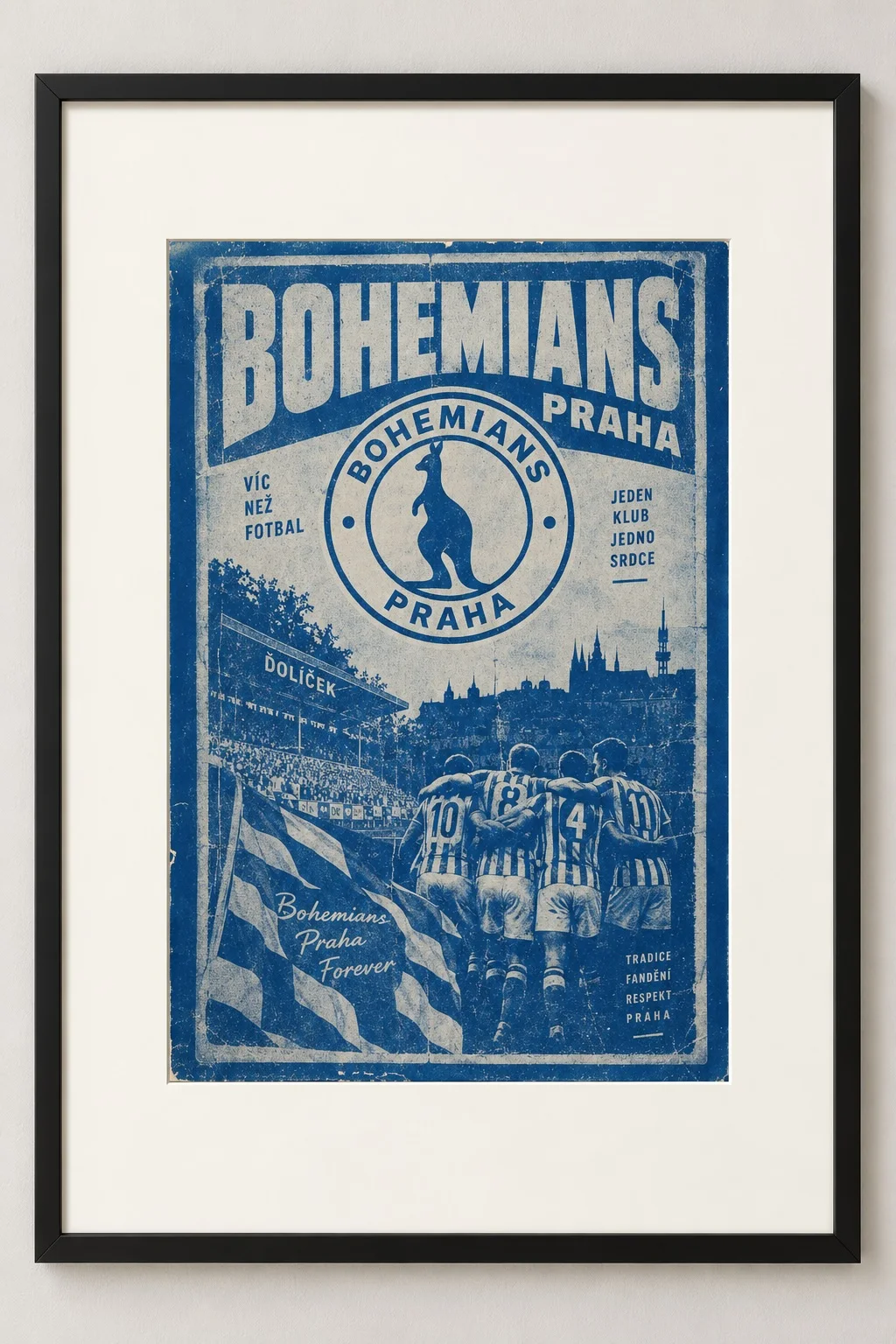 Bohemians Praha grafika #BlueprintBohemiansPraha09