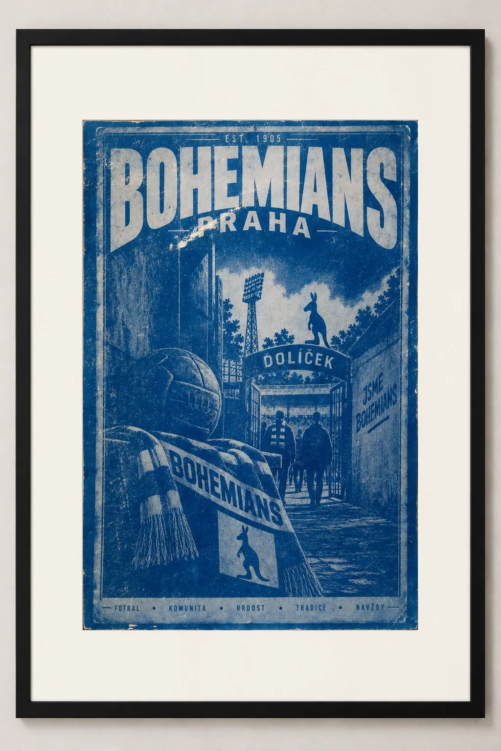 Bohemians Praha grafika #BlueprintBohemiansPraha11