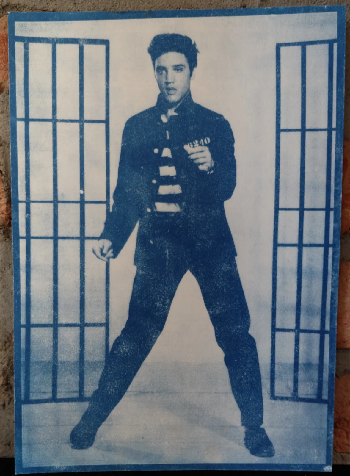 Elvis Presley – Jailhouse Rock | Kunstdruck #BlueprintElvisPresley01
