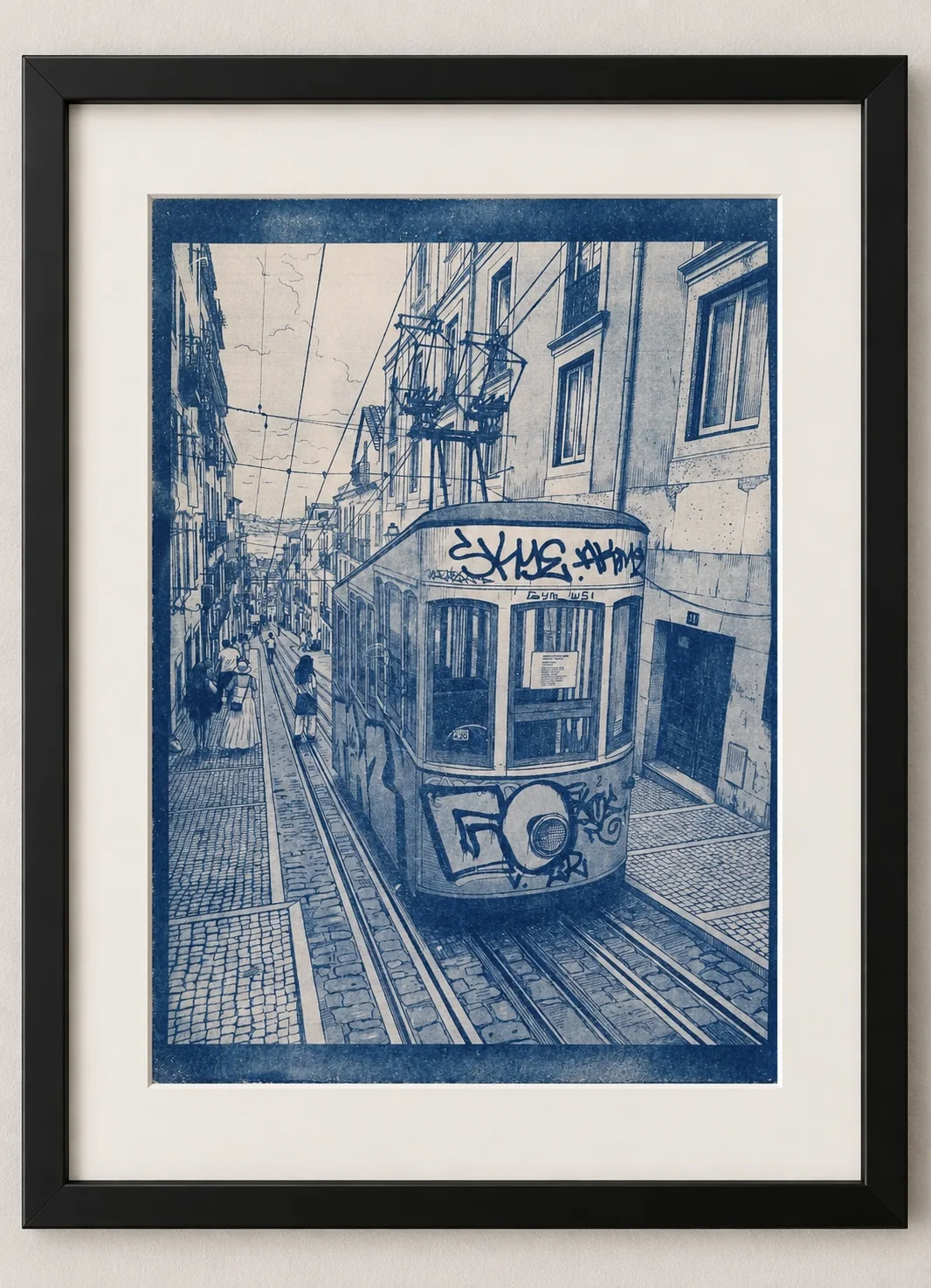 Lanová dráha Glória Lisabon, Portugalsko, 2026 #BlueprintLisbon01